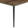 Table basse rectangulaire lames bois recyclé KORKAI