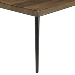 Table basse rectangulaire lames bois recyclé KORKAI