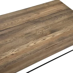 Table basse relevable chêne massif HUDSON