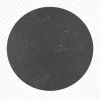Table basse ronde céramique effet marbre gris LOMBARDIE