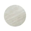 Table basse ronde céramique effet travertin (x3) LOMBARDIE
