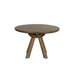 Table basse ronde en chêne KYOTO