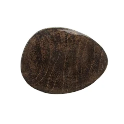 Table basse verre – finition cuivre antique, 45 cm LAGUNA