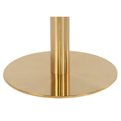 Table bistrot ronde aspect marbre ø70 cm TORANO