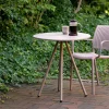 Table bistrot ronde intérieur/extérieur en polypropylène