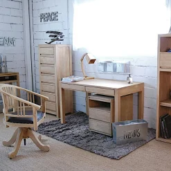 Table / bureau hévéa 125cm OLGA