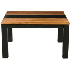 Table carréeen bois 140 cm PORTREE