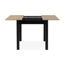 Table carrée extensible esprit bistrot 80-120 cm ALVA