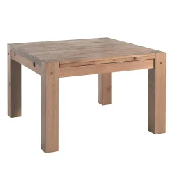 Table carrée salle à manger bois massif 120 FJORD