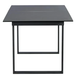 Table céramique extensible gris foncé 176 cm-216 cm TORONTO