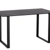 Table céramique gris foncé 135 cm TORONTO