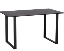 Table céramique gris foncé 135 cm TORONTO