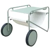 Table d'appoint de jardin en aluminium vert argile OSLO