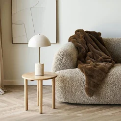 Table d'appoint en chêne clair style scandinave VARDE