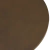 Table d'appoint ronde en béton marron D40cm CALVI