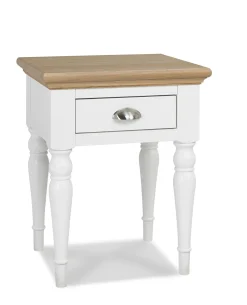 Table de chevet blanc ivoire PORTSMOUTH