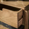 Table de chevet en bois d'acacia 1 tiroir suspendu MELBOURNE