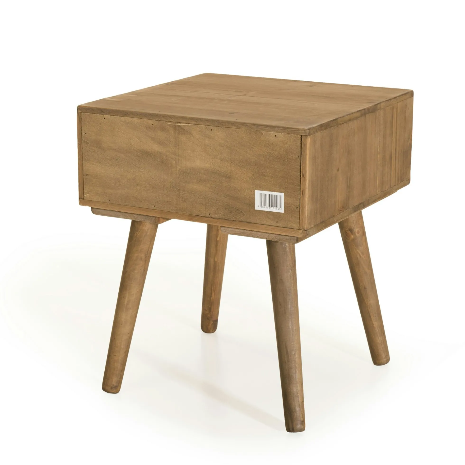 Table de chevet en bois de sapin 1 tiroir LIMA