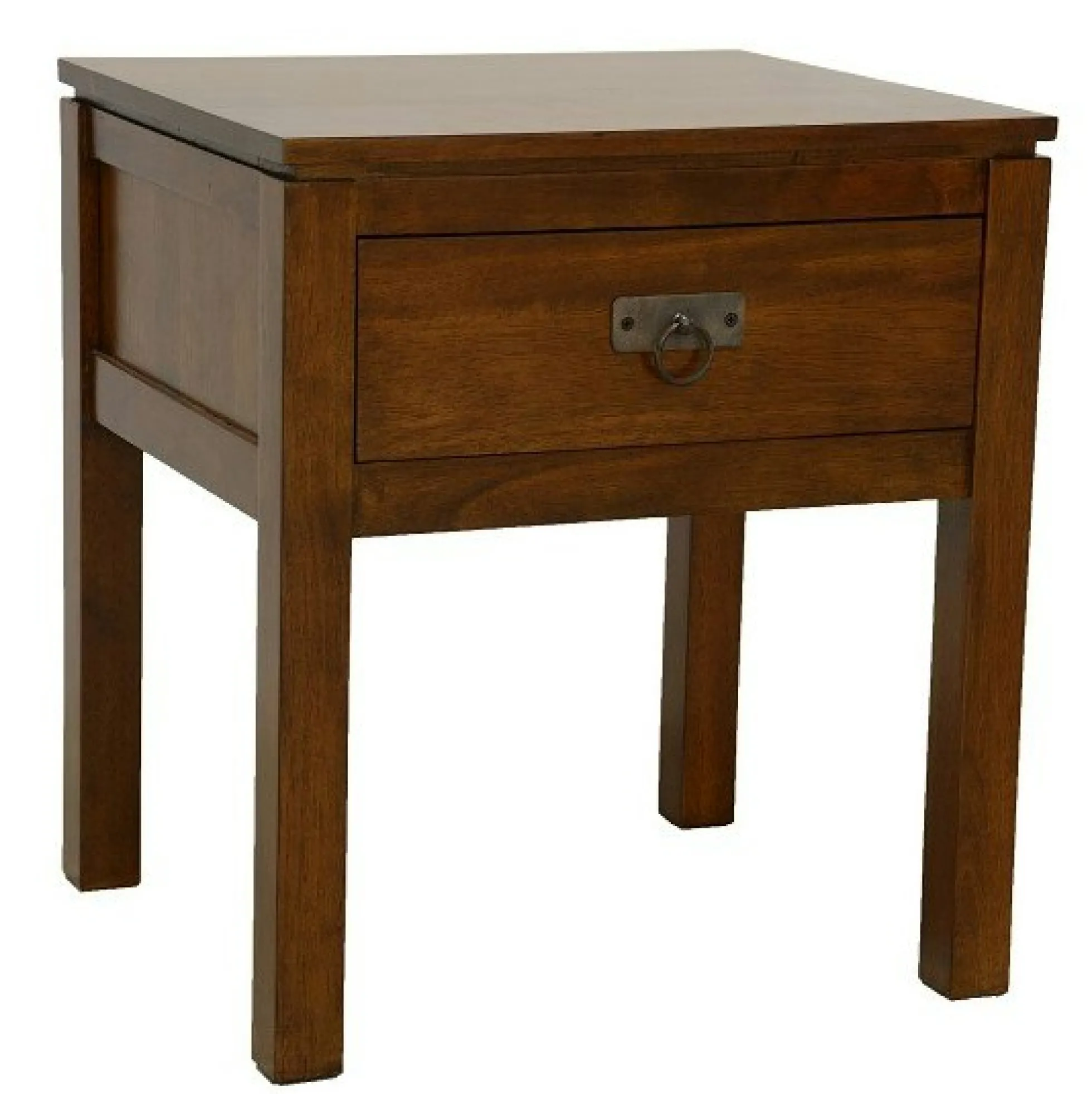Table de Chevet Hévéa 1 tiroir 45x40x50cm HELENA