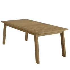 Table de jardin acacia naturel 200 cm BAHIA