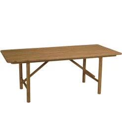 Table de jardin 200 cm en teck recyclé ORIA