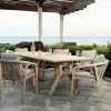 Table de jardin en bois d'acacia 220 cm IBIZA