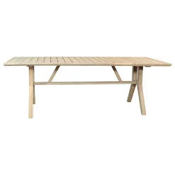 Table de jardin en bois d'acacia 220 cm IBIZA