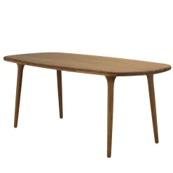 Table de jardin en bois d'Angélique huilé 200x90cm OSTIA