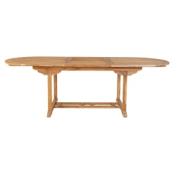 Table de jardin en teck extensible 180/240 KUTA