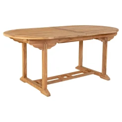 Table de jardin en teck extensible 180/240 KUTA