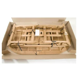 Table de jardin en Teck ovale extensible 180/240x100cm SUMMER