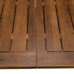 Table de jardin extensible 180/240 acacia BAHIA