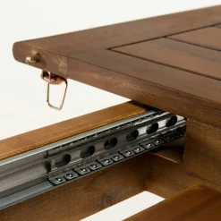 Table de jardin extensible 180/240 acacia BAHIA