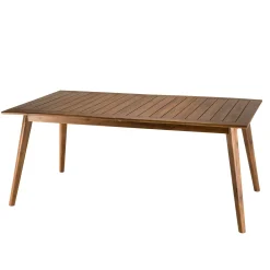 Table de jardin extensible 180/240 acacia BAHIA