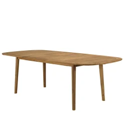 Table de jardin extensible en acacia huilé 180/240x110cm OSTIA