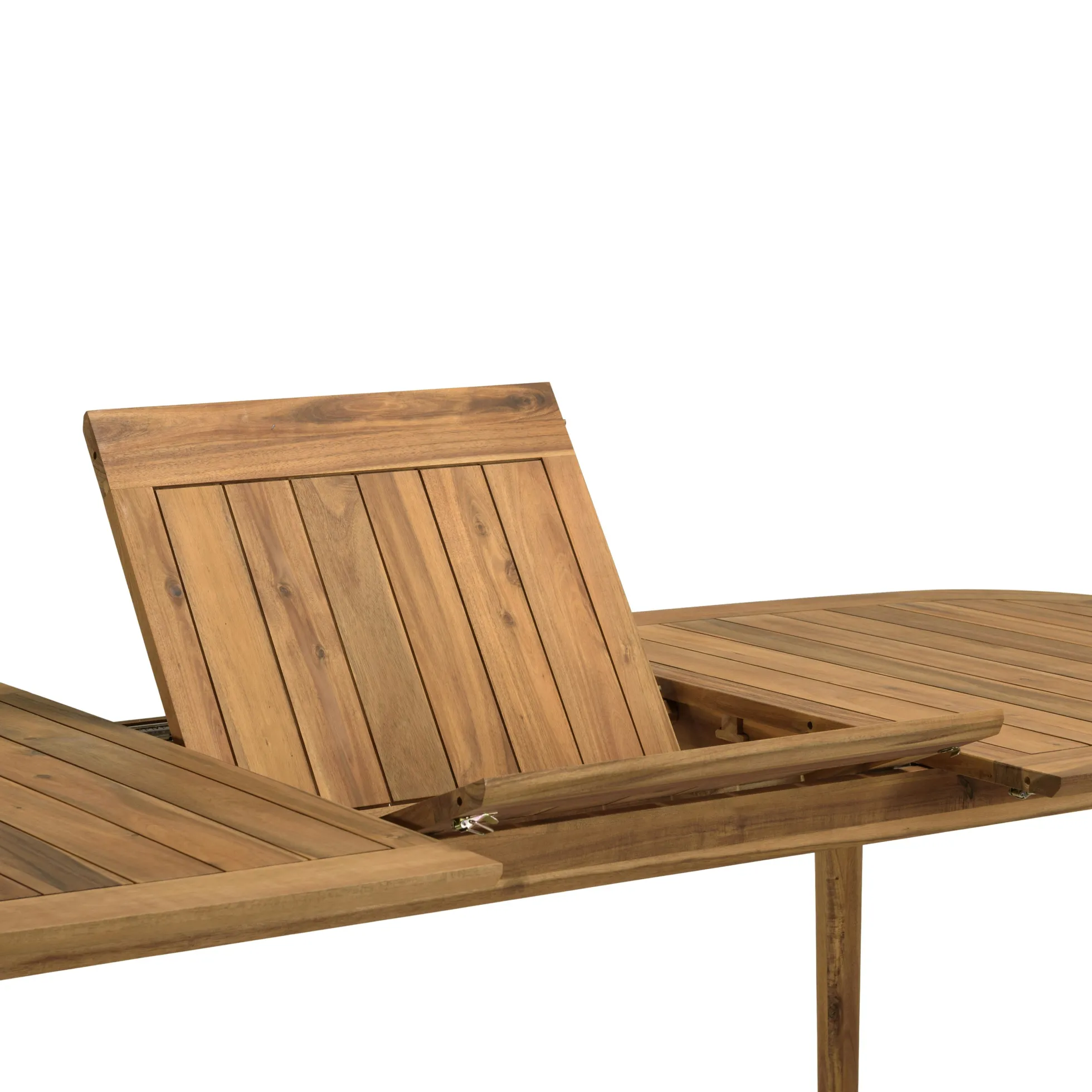 Table de jardin extensible en acacia huilé 180/240x110cm OSTIA