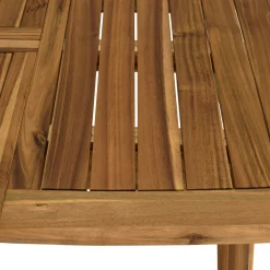 Table de jardin extensible en acacia huilé 150/200x100cm OSTIA