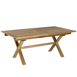 Table de Jardin extensible Teck 180/240x100x75cm SUMMER ref. 30020807