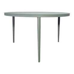 Table de jardin ronde en aluminium vert argile Ø 130 cm STOCKHOLM
