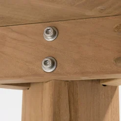 Table de Jardin Teck 220x100x77cm BERGEN ref. 30020830