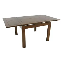 Table de repas Hévéa extensible 100/180x100x76cm OLGA