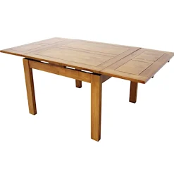 Table de repas Hévéa extensible 100/180x100x76cm OLGA