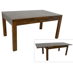 Table de repas Hévéa extensible 150/230x90x76cm OLGA