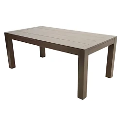 Table de repas Hévéa extensible 190/250x100x76cm ATTAN