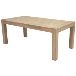 Table de repas Hévéa extensible 190/250x100x76cm ATTAN