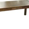 Table de repas Hévéa 1 tiroir 160x85x76cm MAORI