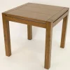 Table de repas Hévéa 80x80x76cm OLGA