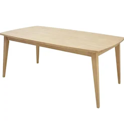 Table de repas Hévéa 180x100x76cm SIXTIES
