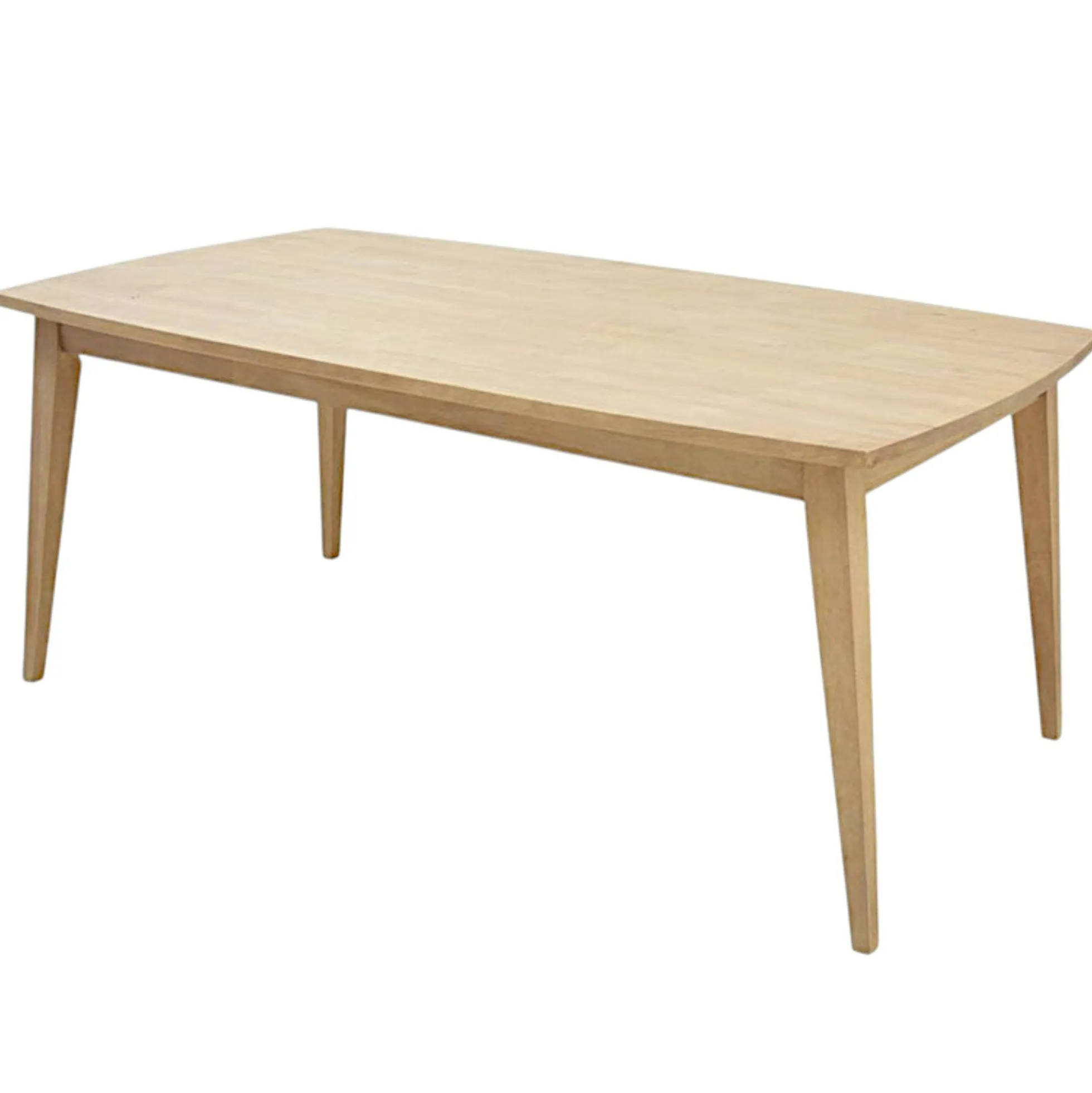 Table de repas Hévéa 180x100x76cm SIXTIES