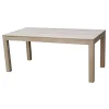 Table de repas rectangle Hévéa 180x90x76cm HELENA